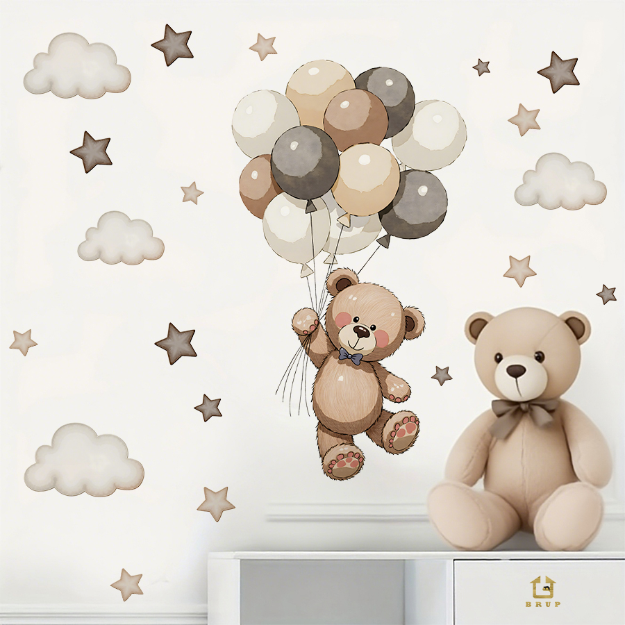 Adorables calcomanías de pared - Baby Nursery Ideas reseña y precio
