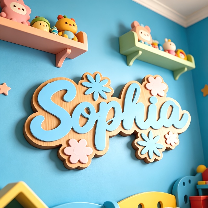 Letrero Personalizado con Nomb - Baby Nursery Name reseña y precio