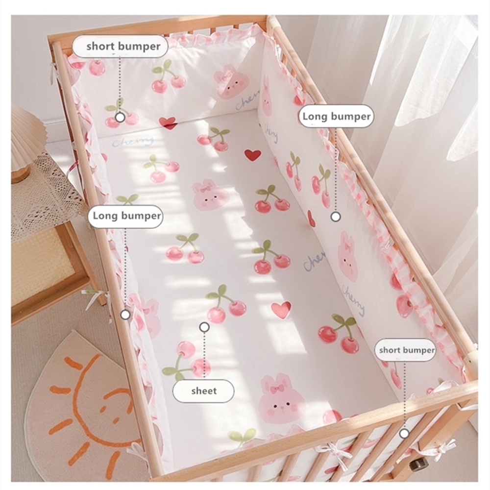 Juego de cama para cuna de 5 u - Baby Nursery Bedding Sets reseña y precio