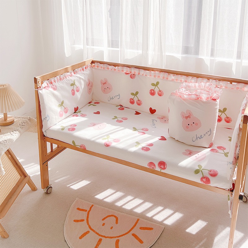 Juego de cama para cuna de 5 u - Baby Nursery Bedding Sets reseña y precio