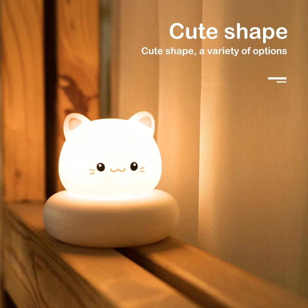 Bonita luz nocturna de animale - Baby Nursery Table Lamp reseña y precio