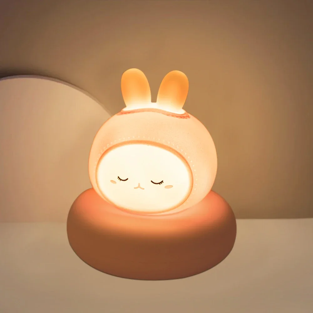 Bonita luz nocturna de animale - Baby Nursery Table Lamp reseña y precio