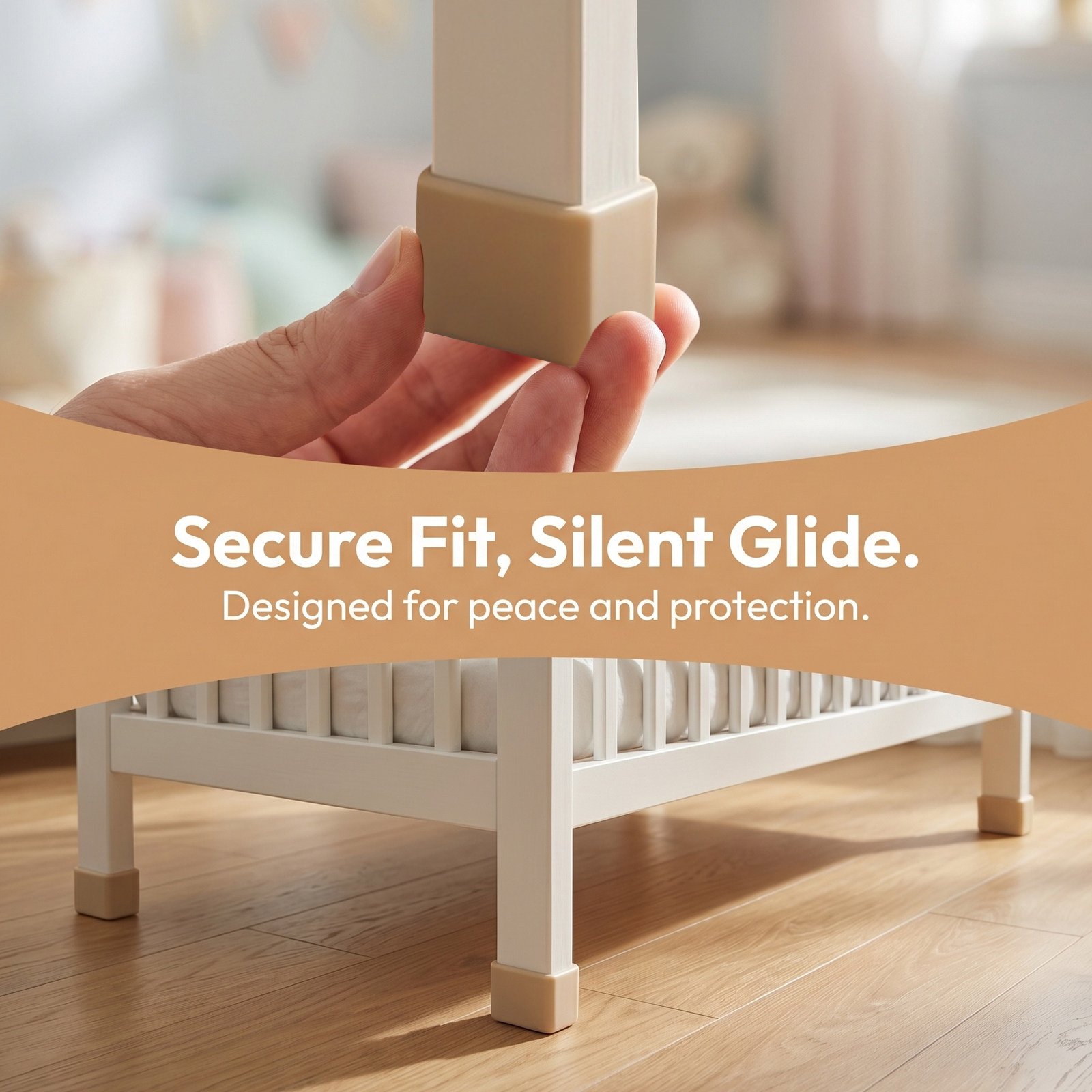 2 Piezas de Fundas para Patas  - Baby Nursery Crib reseña y precio