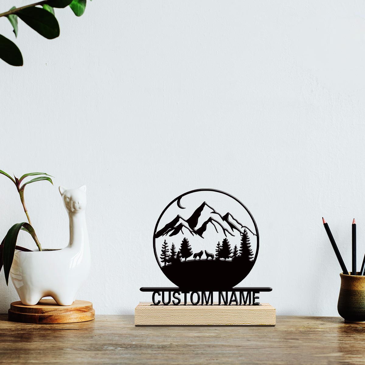 1 pieza de decoración colgante - Baby Nursery Mountain Theme reseña y precio