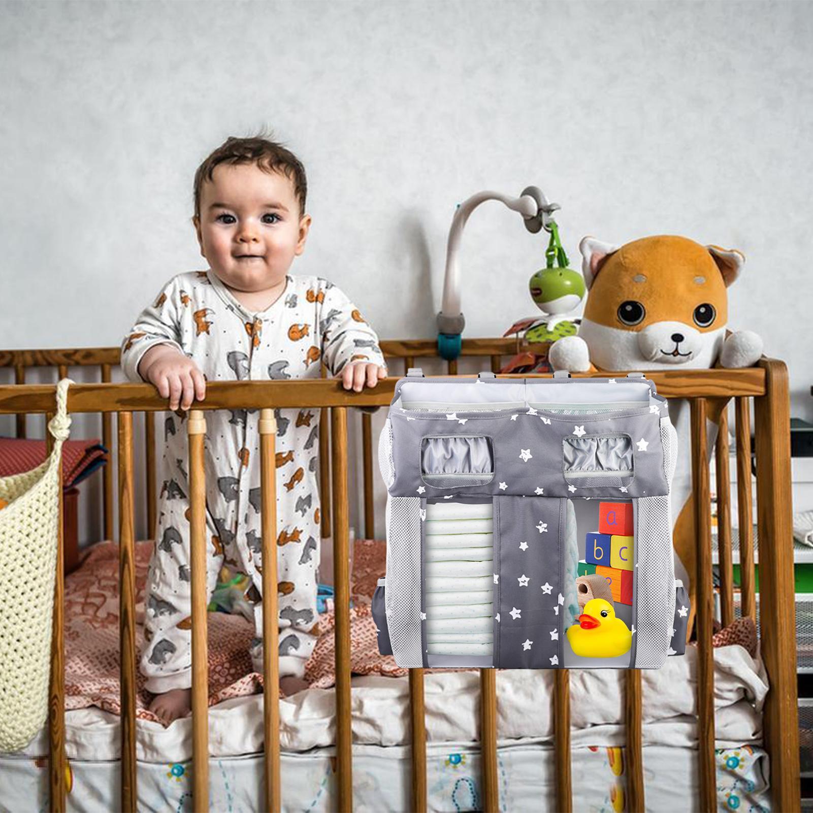 Bolsa de almacenamiento colgan - Baby Nursery Crib reseña y precio