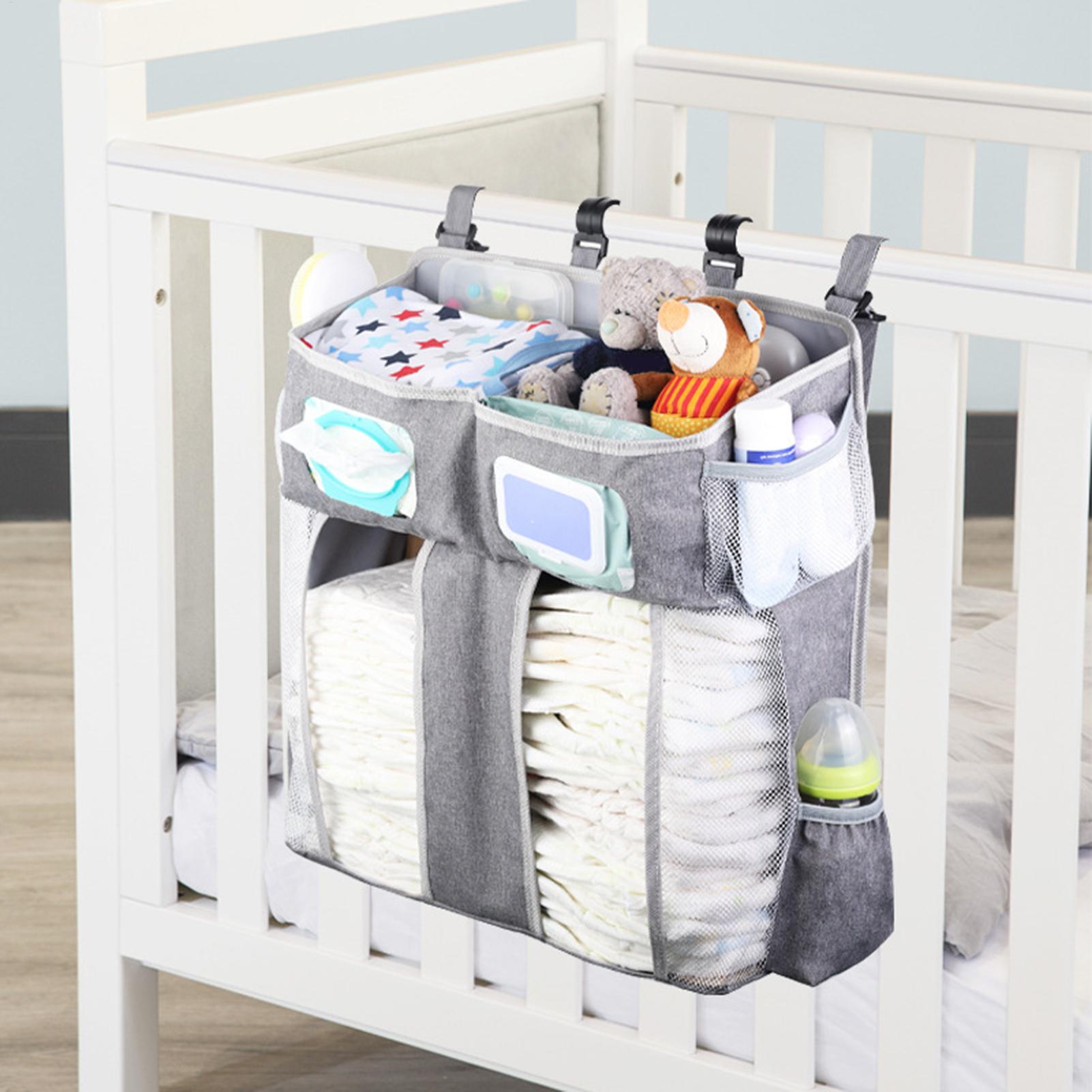 Bolsa de almacenamiento colgan - Baby Nursery Crib reseña y precio