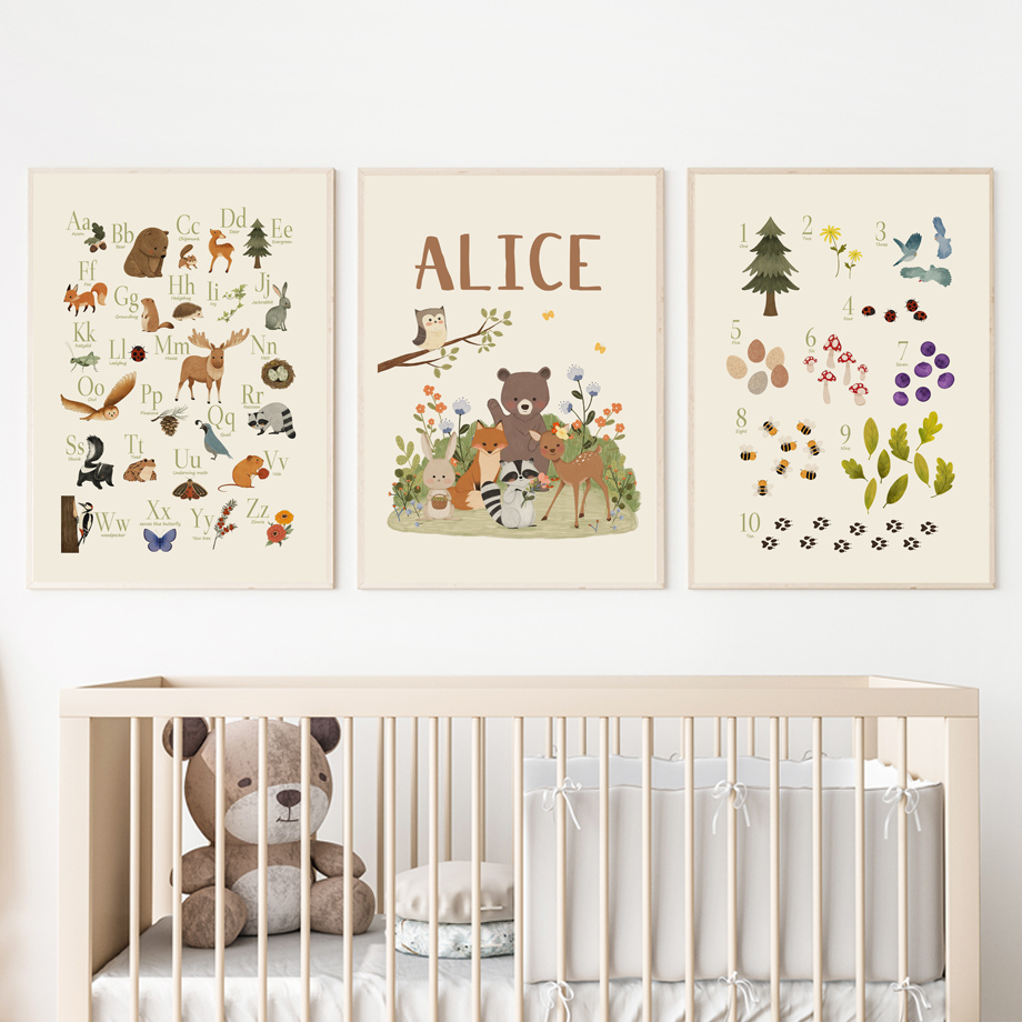 1 pieza de arte de pared sin m - Baby Nursery Paintings reseña y precio
