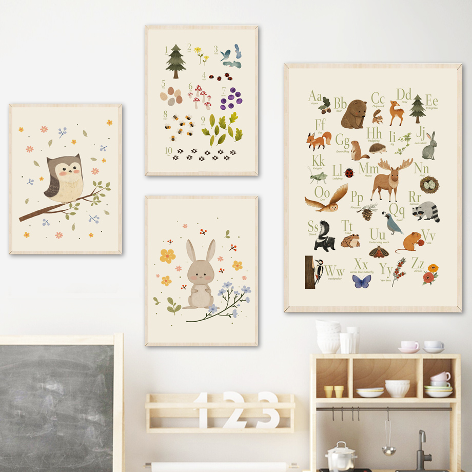 1 pieza de arte de pared sin m - Baby Nursery Paintings reseña y precio