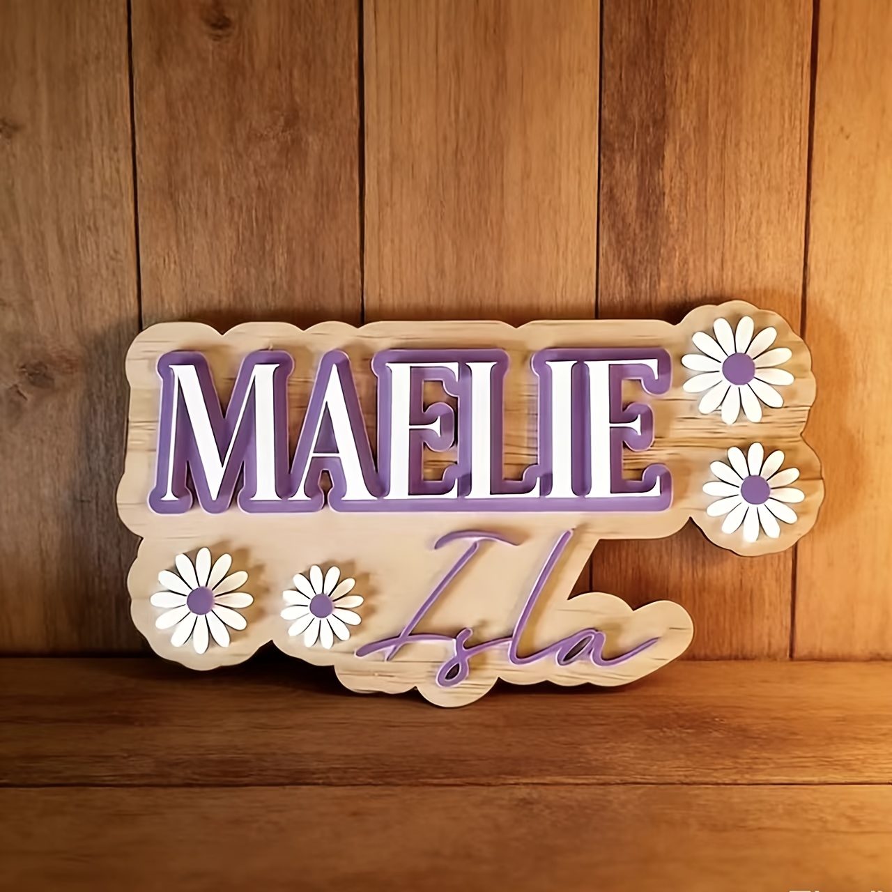 Letrero de Madera Personalizab - Baby Nursery Accent Wall reseña y precio