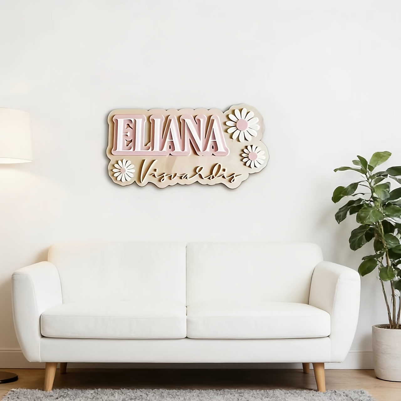Letrero de Madera Personalizab - Baby Nursery Accent Wall reseña y precio