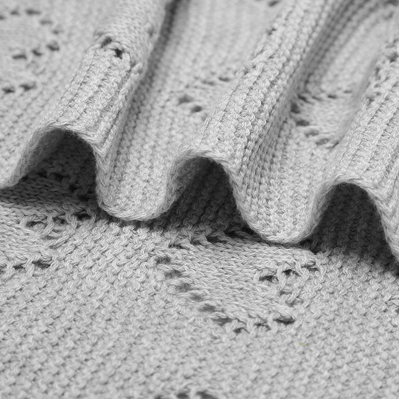 Mantas de algodón de punto par - Baby Nursery Boy reseña y precio