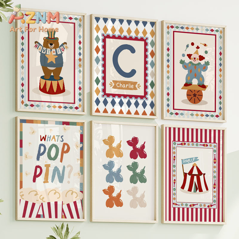 Cuadro de lienzo con diseño de - Baby Nursery Paintings reseña y precio