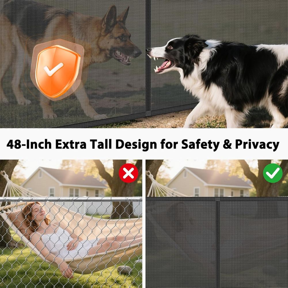 Puerta Retráctil Reforzada par - Baby Gate Extra Wide reseña y precio