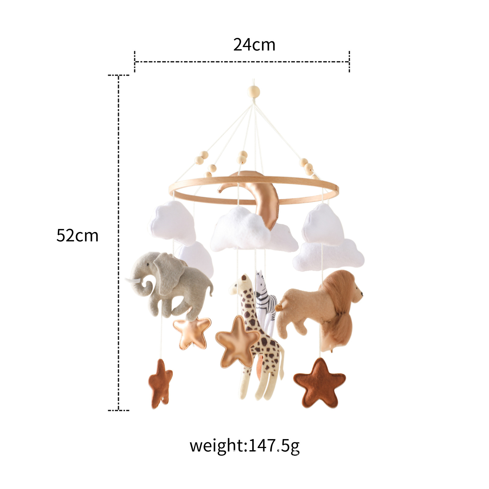Gran oferta, nórdico, hecho a  - Baby Nursery Crib reseña y precio