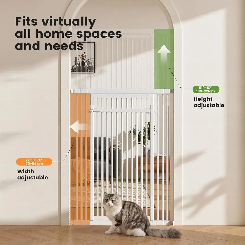 Puerta para Gatos Extra Alta A - Baby Gate Extra Wide reseña y precio
