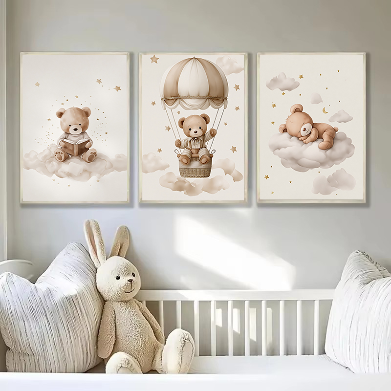 3 unids/set de oso de peluche  - Baby Nursery Ideas reseña y precio