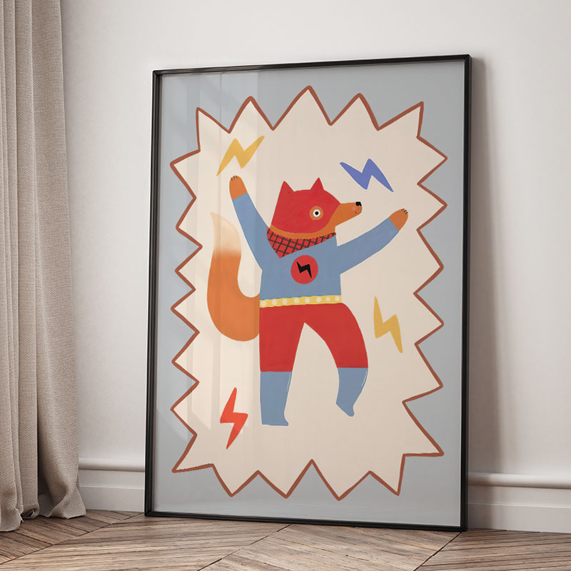 Divertidos dibujos animados, a - Baby Nursery Ideas reseña y precio